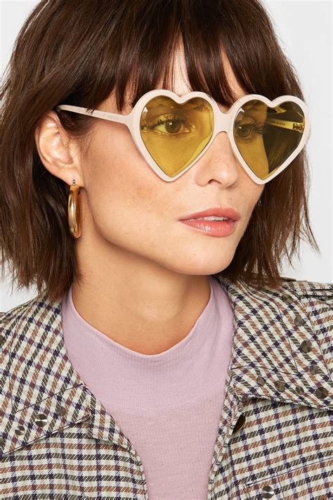 heart shaped sunglasses gucci|Gucci heart shaped glasses.